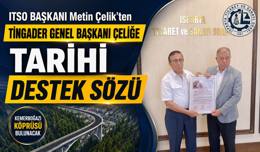 KEMERBOĞAZI (YENİCE SİVRİSİ) KÖPRÜSÜNÜN BULUNMASI İÇİN ÇOK ÖNEMLİ BİR GELİŞME