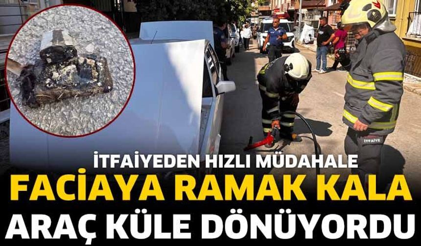 Faciaya ramak kala! Ekiplerden hızlı müdahale