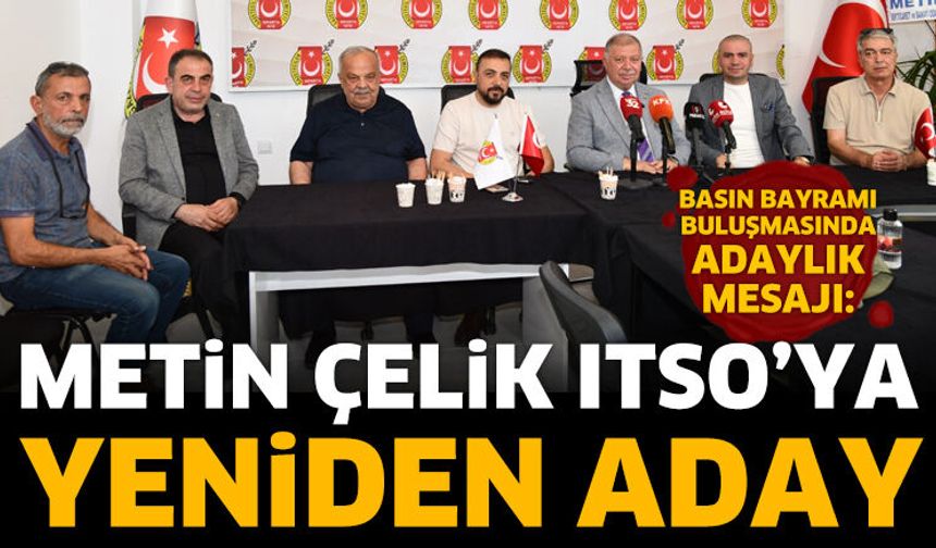 Basın Bayramı Buluşmasında Adaylık Mesajı