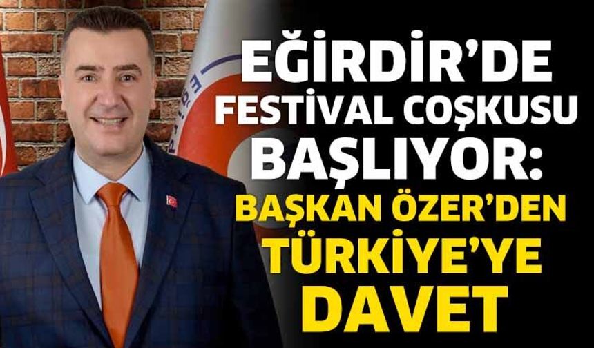 Başkan Mustafa Özer’den Türkiye’ye Davet