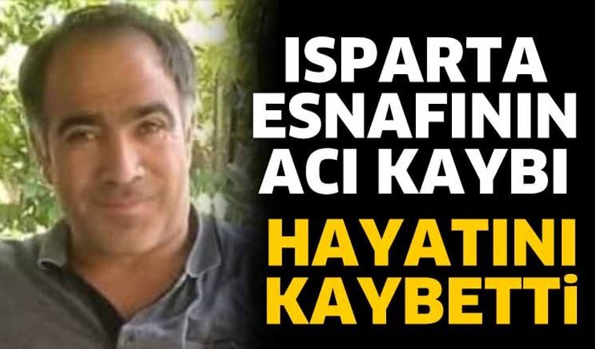 Esnaf camiasının acı kaybı