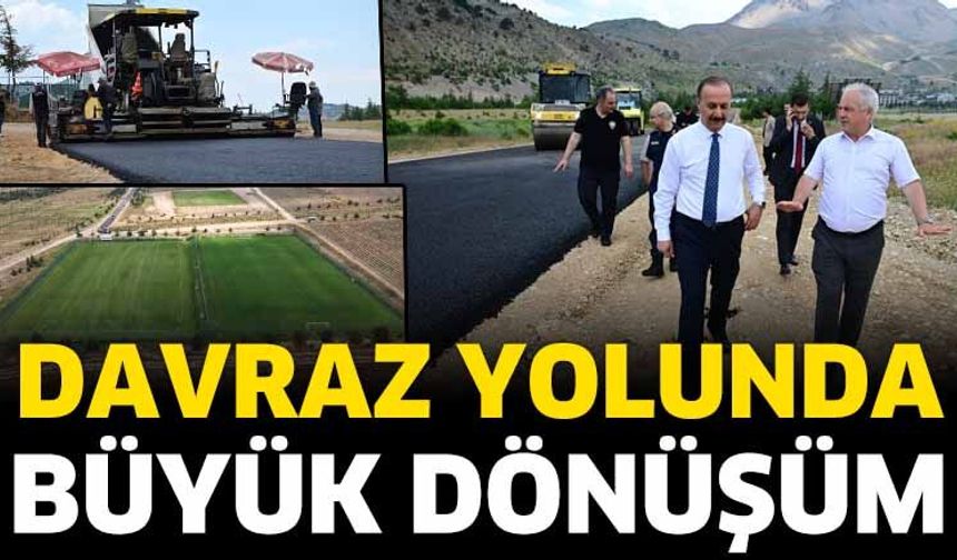 Davraz Yolunda Büyük Dönüşüm