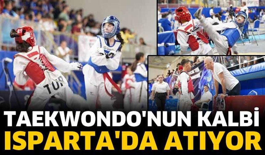 Türkiye Taekwondo Şampiyonası Isparta'da Start Aldı