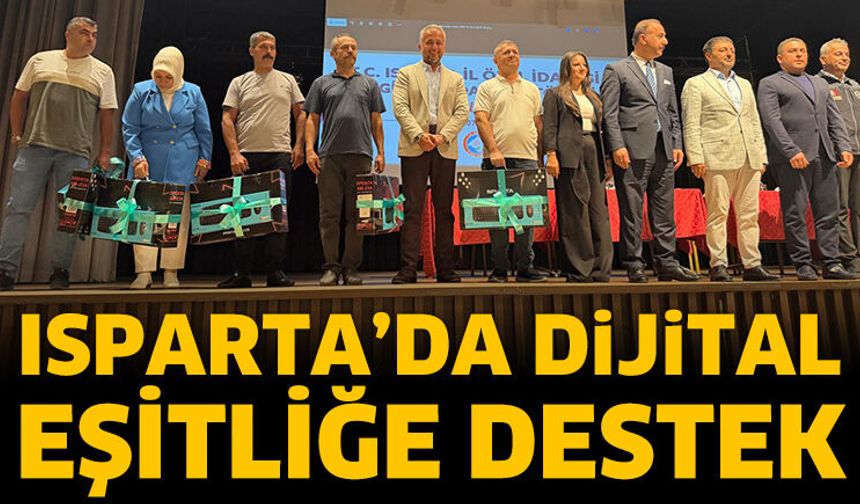 Isparta’da Dijital Eşitliğe Destek