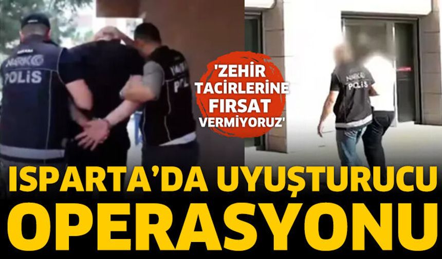'Zehir tacirlerine fırsat vermiyoruz'