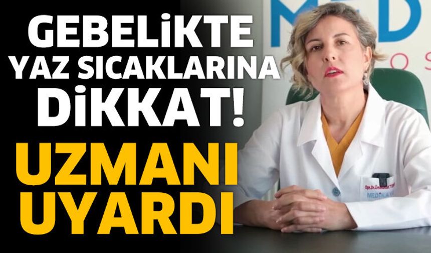 Gebelikte Yaz Sıcaklarına Dikkat!