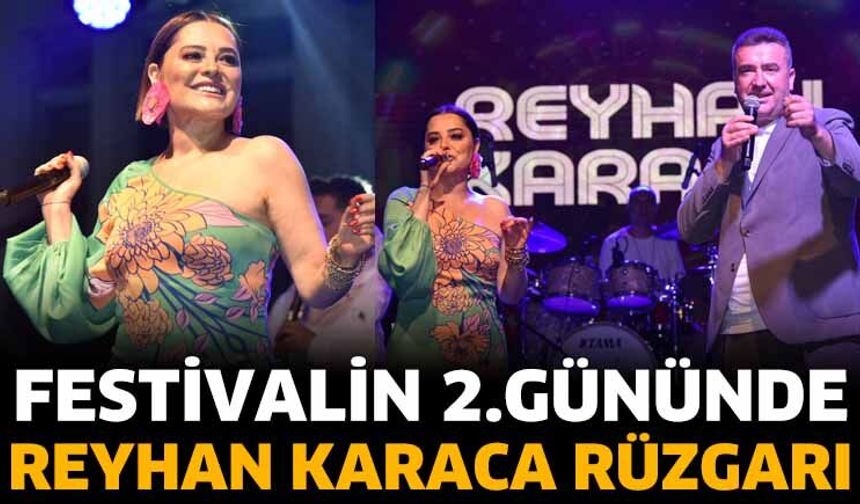 Eğirdir'de Reyhan Karaca Rüzgarı Esti