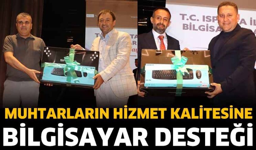 Muhtarların Hizmet Kalitesine Bilgisayar Desteği