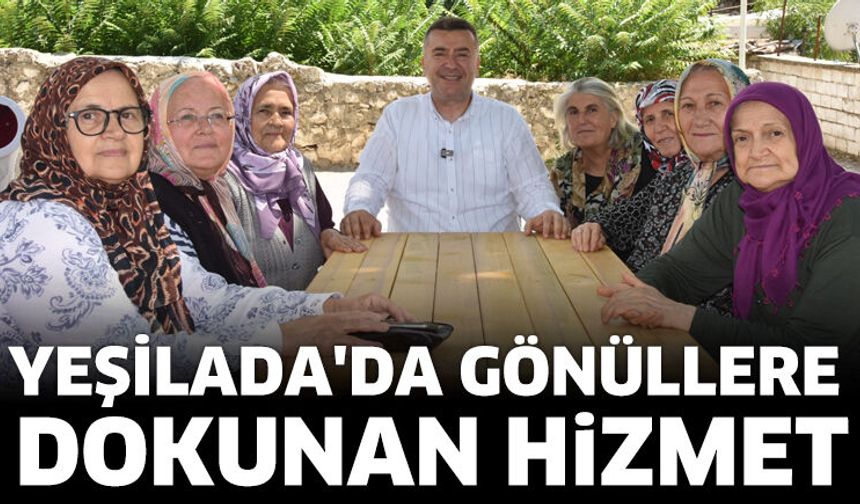 Yeşilada'da Gönüllere Dokunan Hizmet