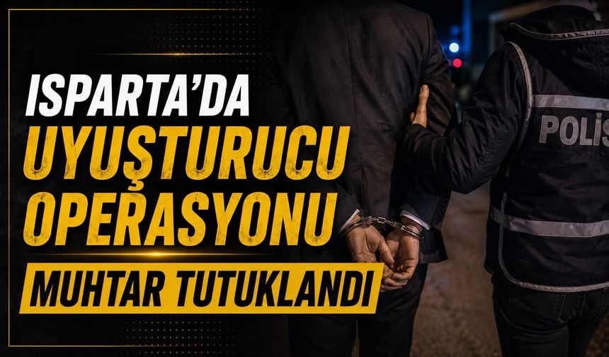 Muhtarın Aracından Uyuşturucu Çıktı